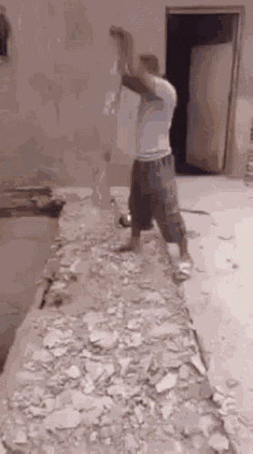 Building Collapse GIF