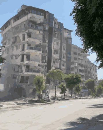 Building Destroy GIF