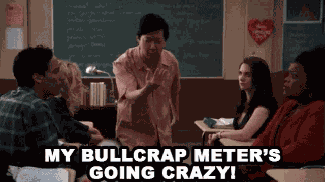 Bull Bullcrapmeter GIF