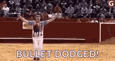 Bull Victory GIF