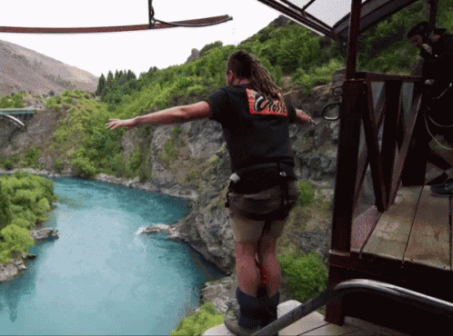 Bungee Jumping Jump GIF