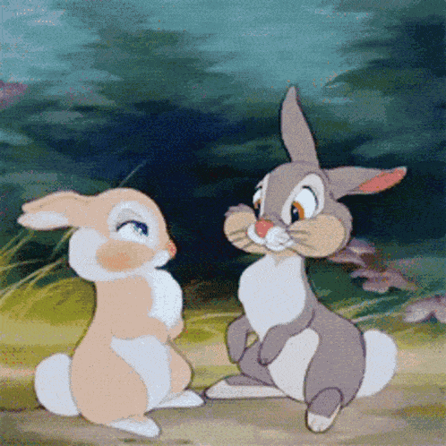 Bunnies Love GIF