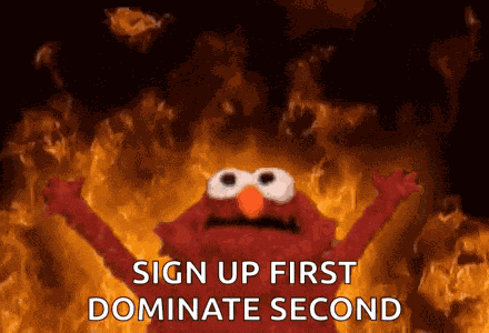 Burn Elmo GIF