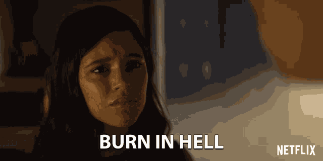 Burn In Hell Jenna Ortega GIF