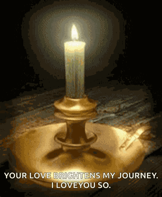 Burning Candle Candle GIF