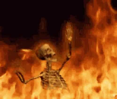 Burning GIF