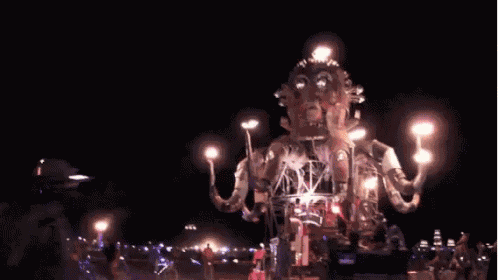 Burningman GIF