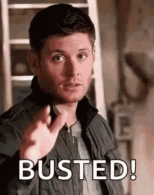 Busted Wink GIF