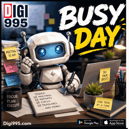 Busy Day Work Mode GIF