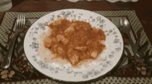 Butter Chicken Rice GIF