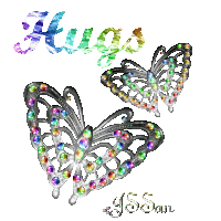 Butterflies Julee San Gidf Sticker