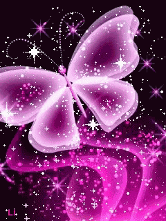 Butterfly Pink GIF