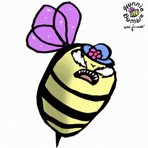 Buzz Off Angry GIF