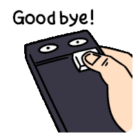Bye Good Care Sticker