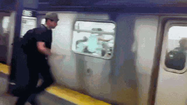 Bye Train GIF