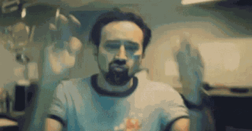 Cageclapingnicolascageclapclapcageisthebest Cage Clap GIF