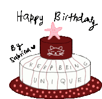 Cake Sticker