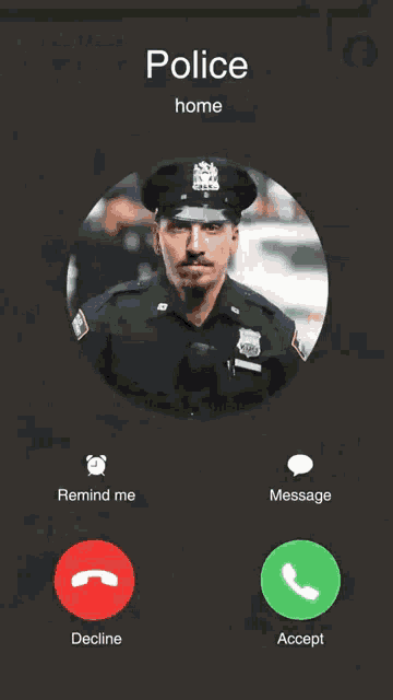 Calling Police GIF