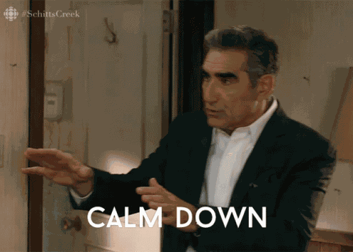 Calm Down Breathe GIF