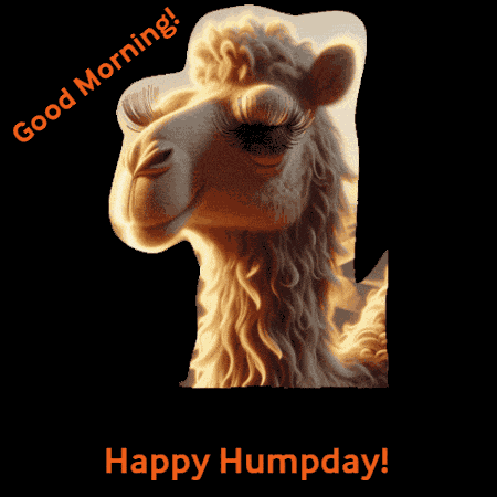Camel Happy Humpday GIF