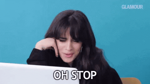 Camila Cabello Oh Stop GIF