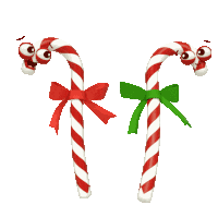 Candy Canes Dance Sticker