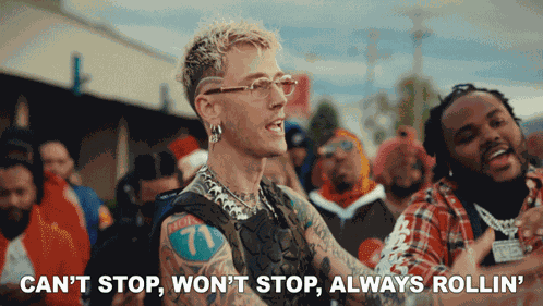 Can'T Stop Won'T Stop Always Rollin' Tee Grizzley GIF