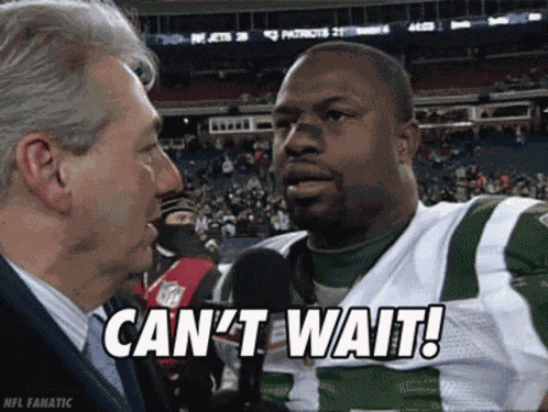 Cant Wait Football GIF