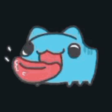Capoo Cat Capoo Tongue Shaking GIF
