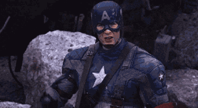 Captain America Salute GIF