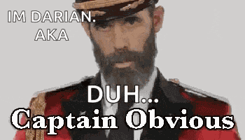 Captain Obvious Obviously GIF
