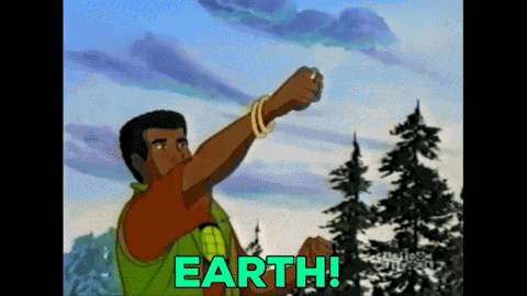 Captain Planet Earth GIF