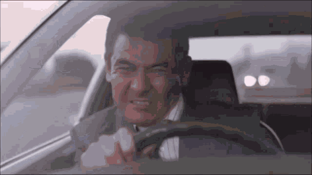 Car Crash Angry GIF