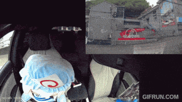 Car Crash Yuyuko GIF