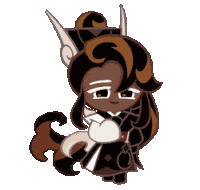 Caramel Arrow Cookie Sticker