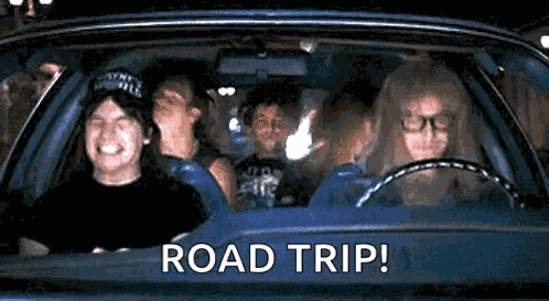 Carpool Banging Head GIF