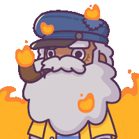 Castaways Captain Sticker