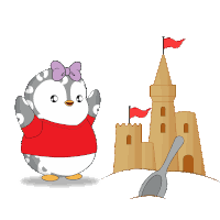 Castle Sandcastle Sticker