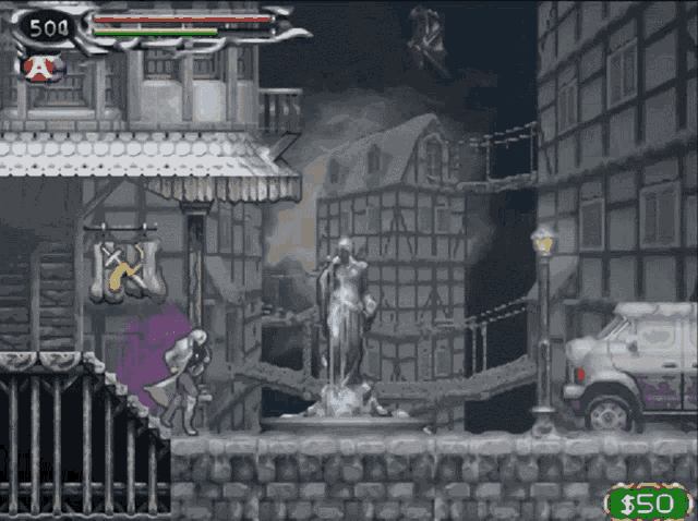 Castlevania Dawn Of Sorrow Soma Cruz GIF