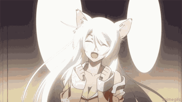 Cat Anime GIF