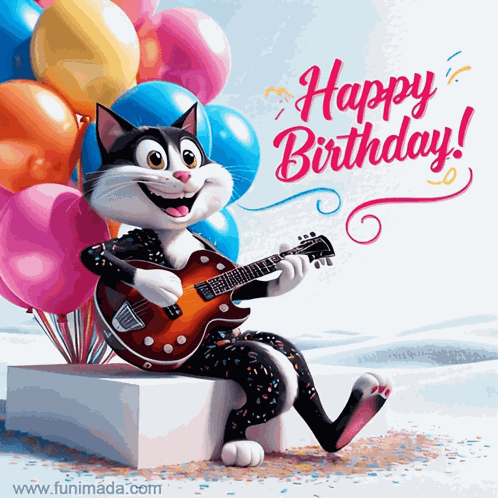 Cat Birthday Pet Birthday GIF