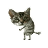 Cat Cat Dance Sticker