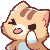 Cat Cat Meme Sticker