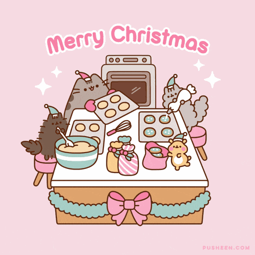 Cat Christmas GIF