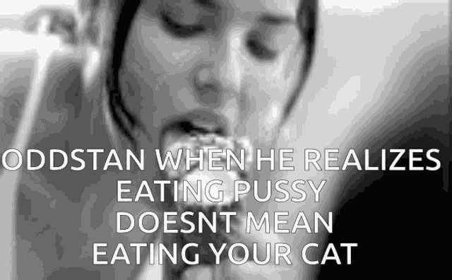 Cat Eating Pussy GIF