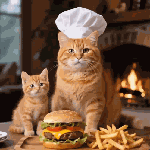 Cat Family Cozy GIF