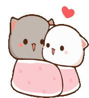 Cat Farsi Cuddle Sticker