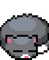 Cat Pixelated Sticker