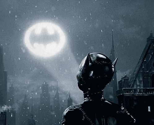 Catwoman Bat Signal GIF