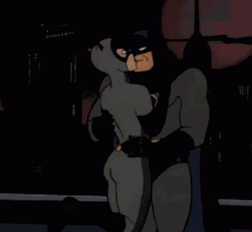 Catwoman Kiss GIF